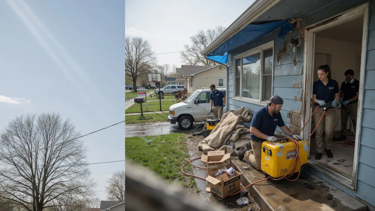 Basement Flood Cleanup in Russia, OH near me